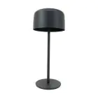 Eglo Bordlampe Roccanova Solar Stål Svart 2W 270lm - 830 Varm Hvit | IP44 - Berøringsdimmbar - USB-C