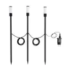 Fordelspakning 3x Eglo Pigg Lys Zancaro 1 Aluminium Svart 1W 130lm - 830 Varm Hvit | IP44