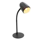 Eglo Bordlampe Carlo Stål Svart | Egnet for 1x E14