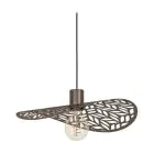 Eglo Pendel Lampe Swaby Stål Bronse | IP20 - Egnet for 1x E27 