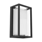 Eglo Veggbelysning Genovese Aluminium Svart 10W 1050lm - 865 Daglys | IP65