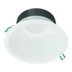 Philips LED downlight Coreline DN142B Aluminium Hvit 19.2W 2300lm 60D - 830 varm hvit | Utskjæring 200mm - IP20 - dimbar - Hvit Reflektor - Emergency