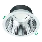 Philips LED downlight Coreline DN142B Aluminium Hvit 19.2W 2300lm 60D - 840 kald hvit | Utskjæring 200mm - IP54 - UGR
