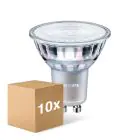 Fordelspakning 10x Philips Corepro LED Spot GU10 PAR16 3W 230lm 36D - 827 ekstra varm hvit | dimbar - erstatter 35W