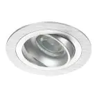 Noxion Innfelt Spot Logic MR16 Vippbar Aluminium | Utskjæring 80mm - GU10 sokkel
