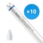 Fordelspakning 10x Philips LED Lysrør T8 MASTER (EM/Mains) High Output 12W 1575lm - 840 kald hvit | 90cm - erstatter 30W