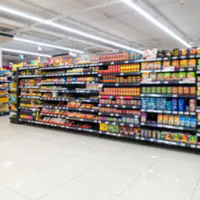 LED lyslinjesystemer i supermarked